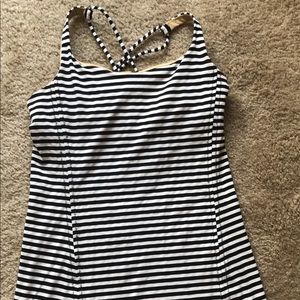 Lulu lemon stripped Y tank